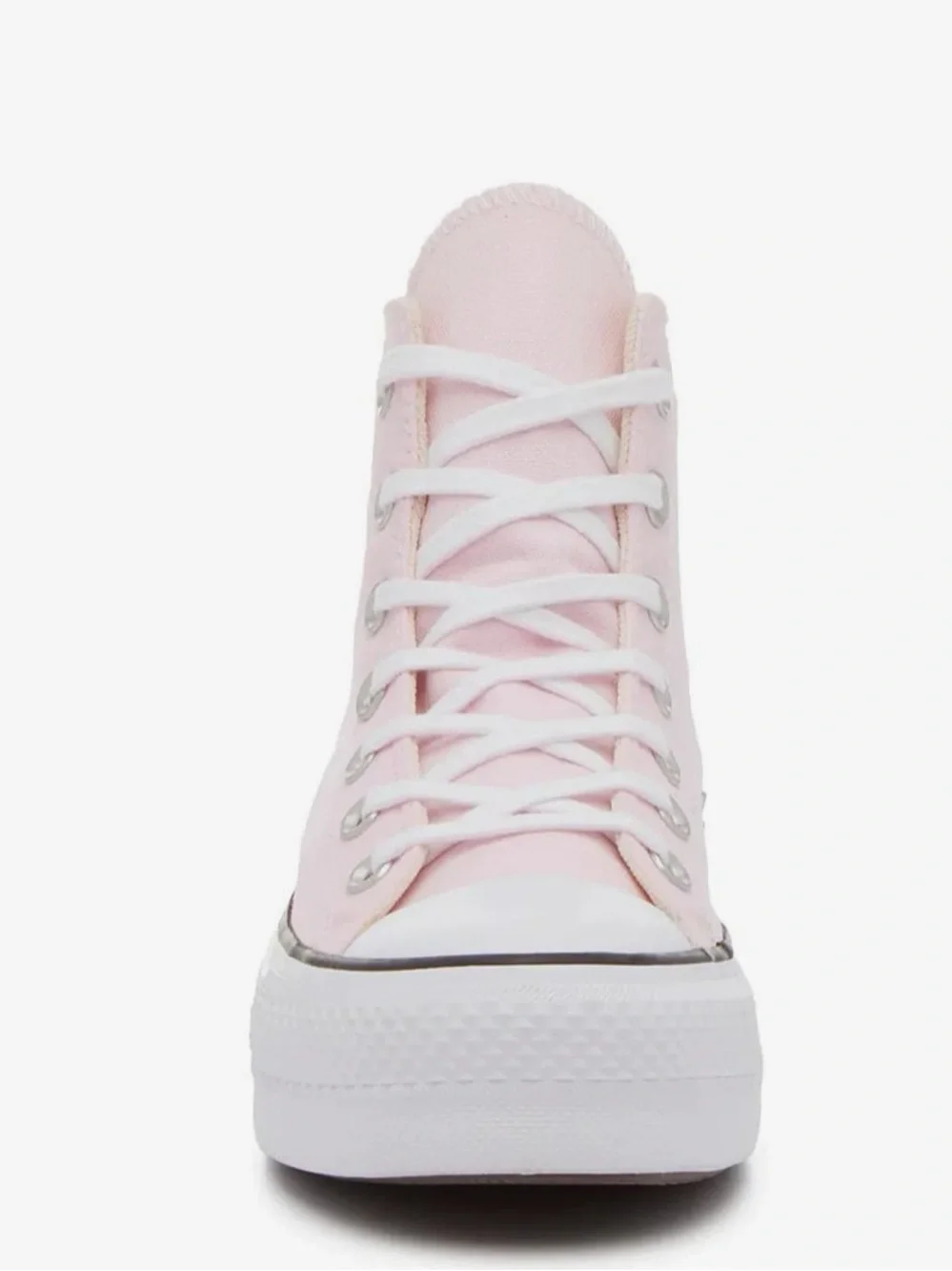 Converse High-Top Platform Sneaker in Light Pink